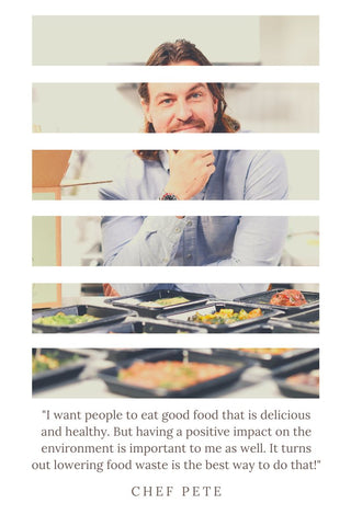 chef pete of pete's real food discusses food waste